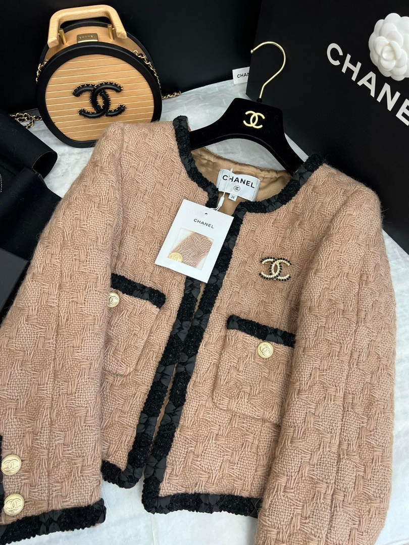 Chanel P73609 Women's Fashion Clothing Jacket C58712