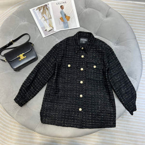 Chanel P73609 Women's Fashion Clothing Jacket C58714 - S - View 1