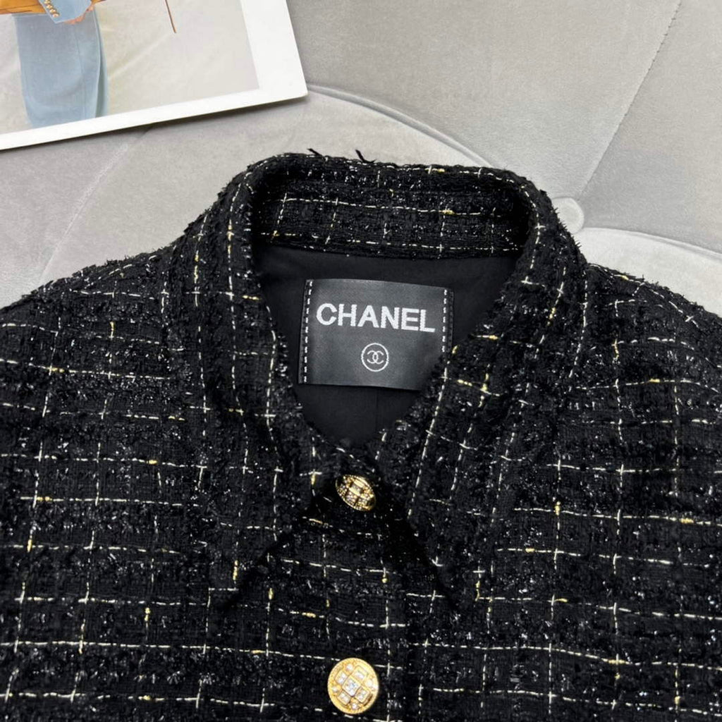 Chanel P73609 Women's Fashion Clothing Jacket C58714