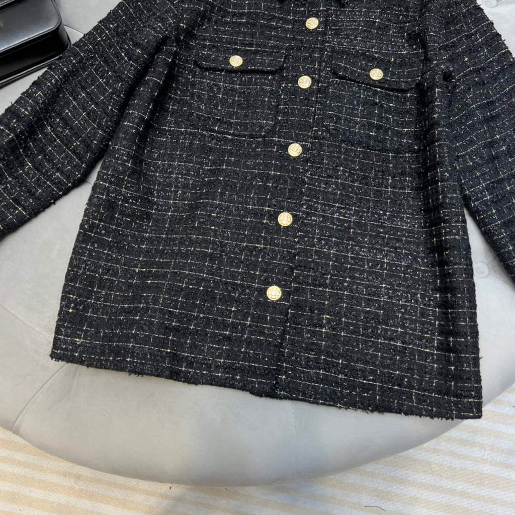 Chanel P73609 Women's Fashion Clothing Jacket C58714