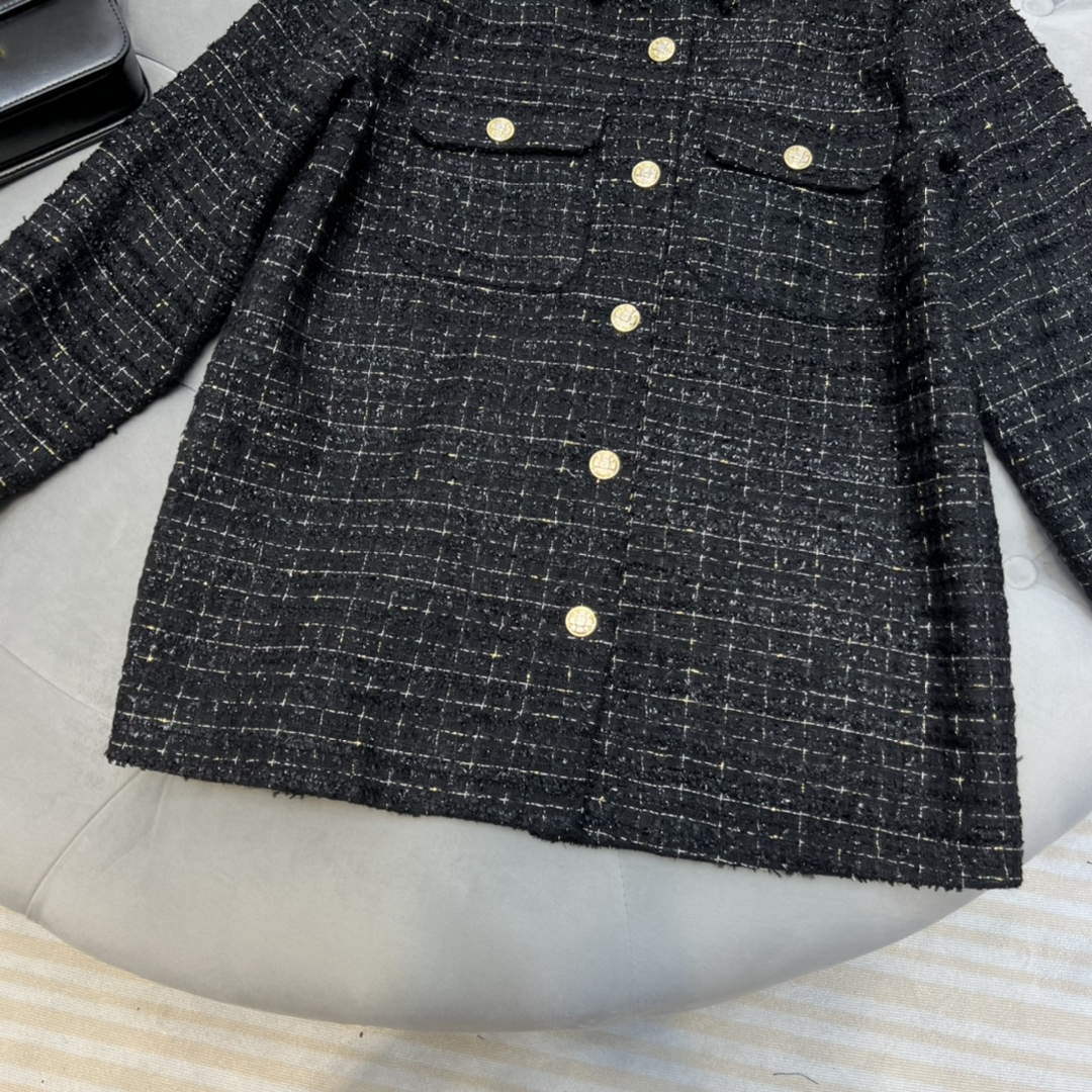 Chanel P73609 Women's Fashion Clothing Jacket C58714