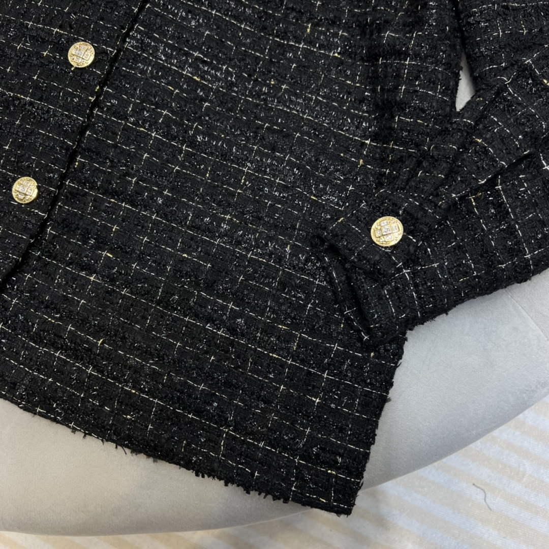 Chanel P73609 Women's Fashion Clothing Jacket C58714