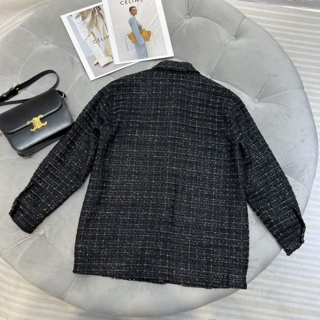 Chanel P73609 Women's Fashion Clothing Jacket C58714