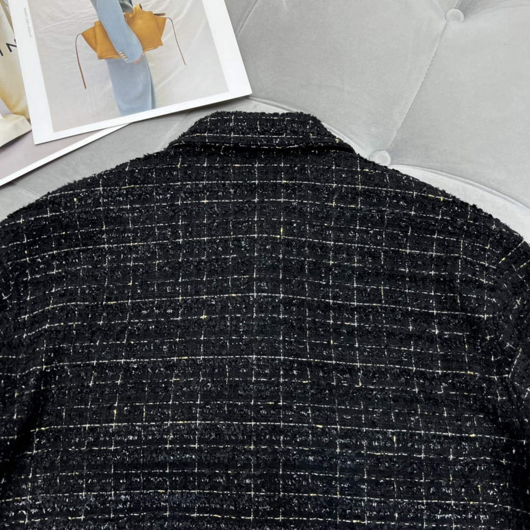 Chanel P73609 Women's Fashion Clothing Jacket C58714
