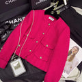 Chanel P73609 Women's Fashion Clothing Jacket C58716