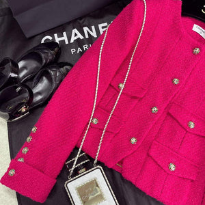 Chanel P73609 Women's Fashion Clothing Jacket C58716 - S - View 2