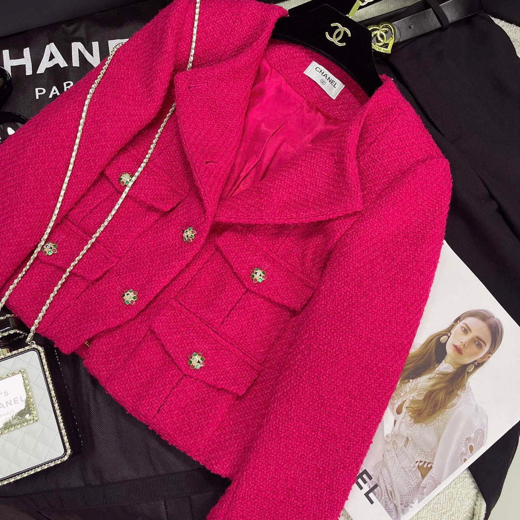 Chanel P73609 Women's Fashion Clothing Jacket C58716