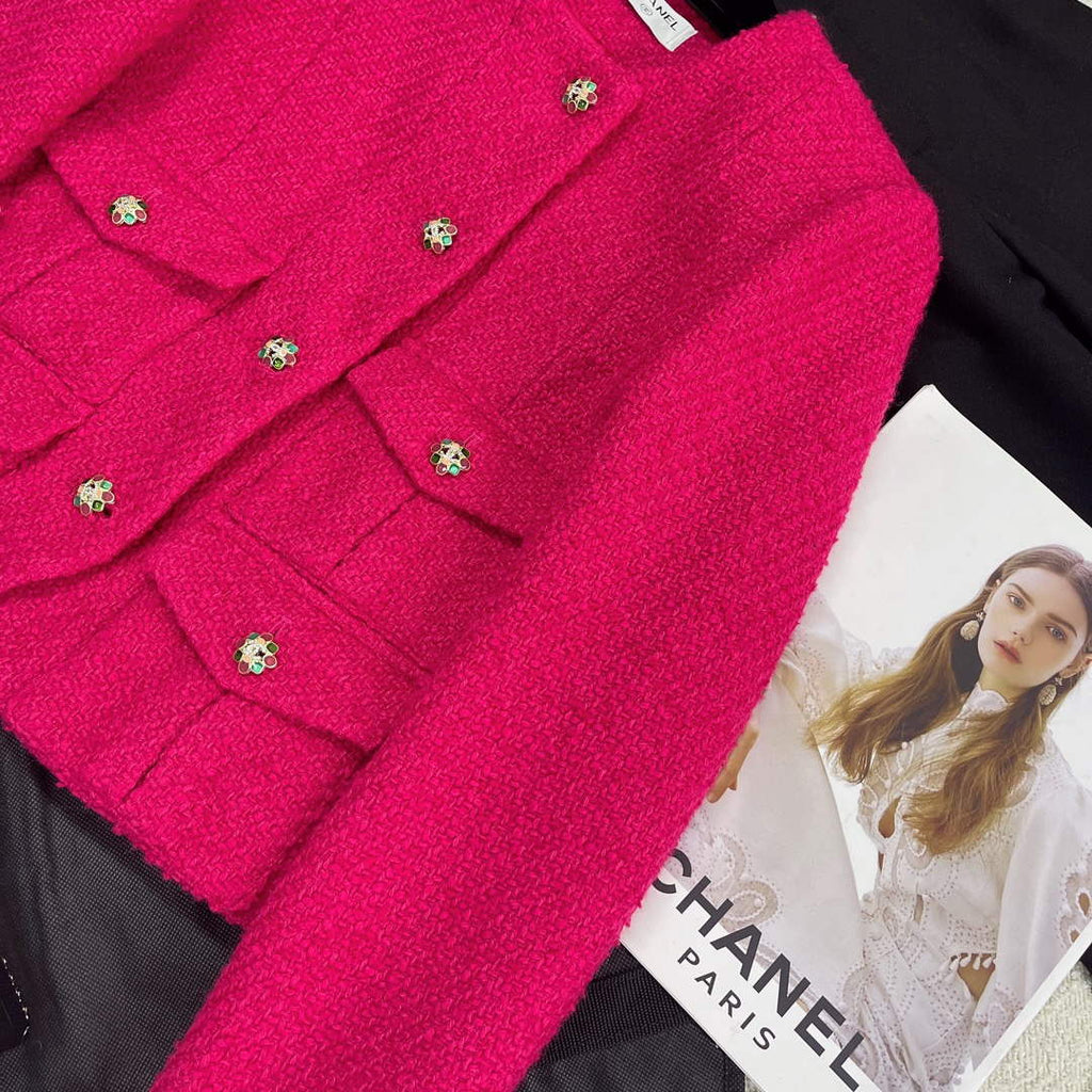 Chanel P73609 Women's Fashion Clothing Jacket C58716