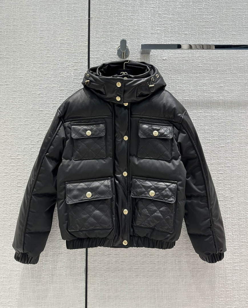Chanel P73609 Women's Fashion Clothing Jacket C58717