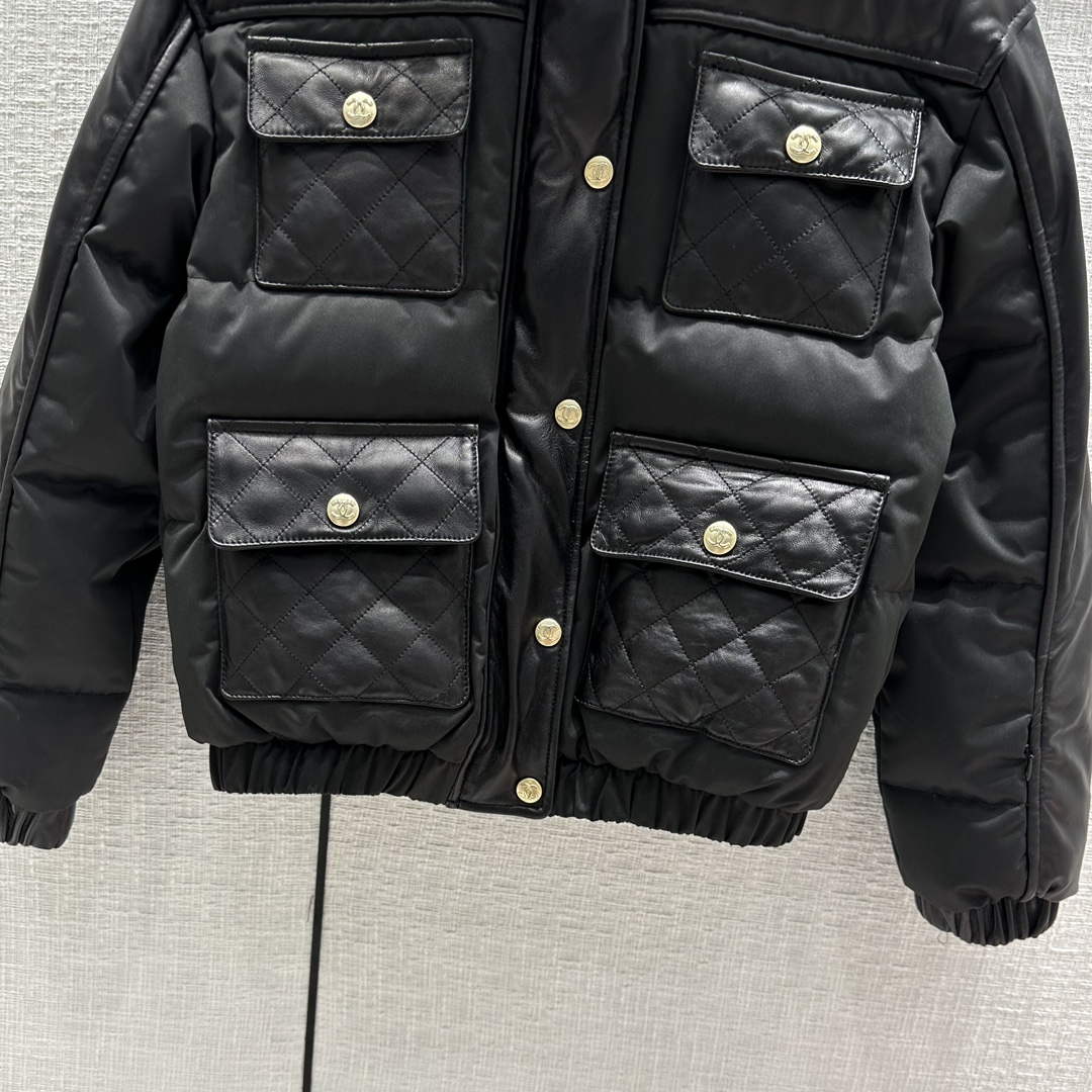 Chanel P73609 Women's Fashion Clothing Jacket C58717