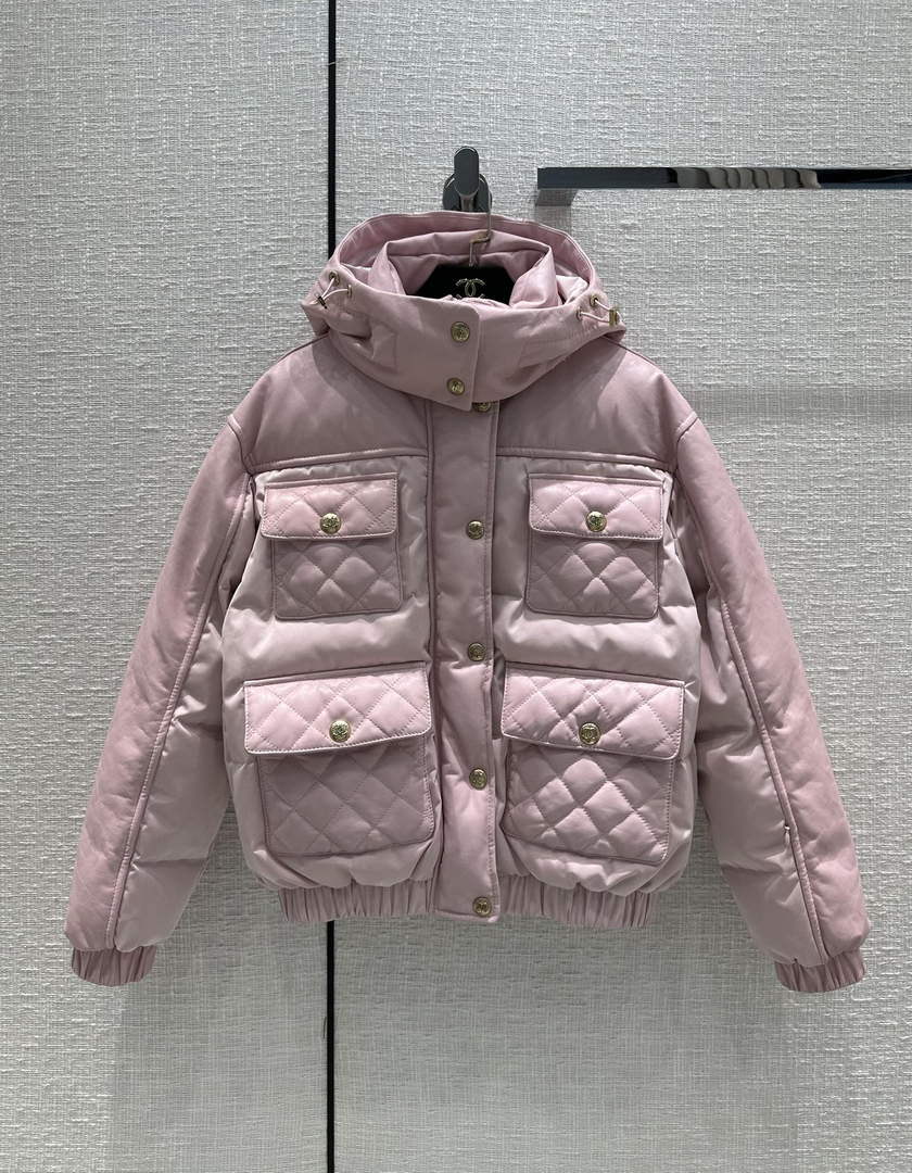 Chanel P73609 Women's Fashion Clothing Jacket C58718