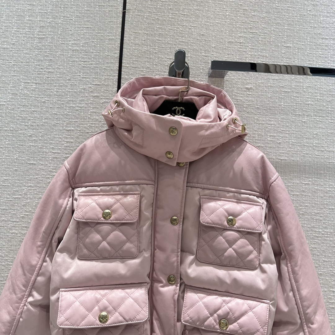 Chanel P73609 Women's Fashion Clothing Jacket C58718