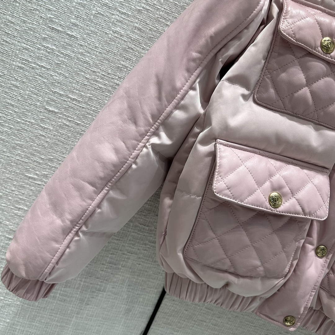 Chanel P73609 Women's Fashion Clothing Jacket C58718