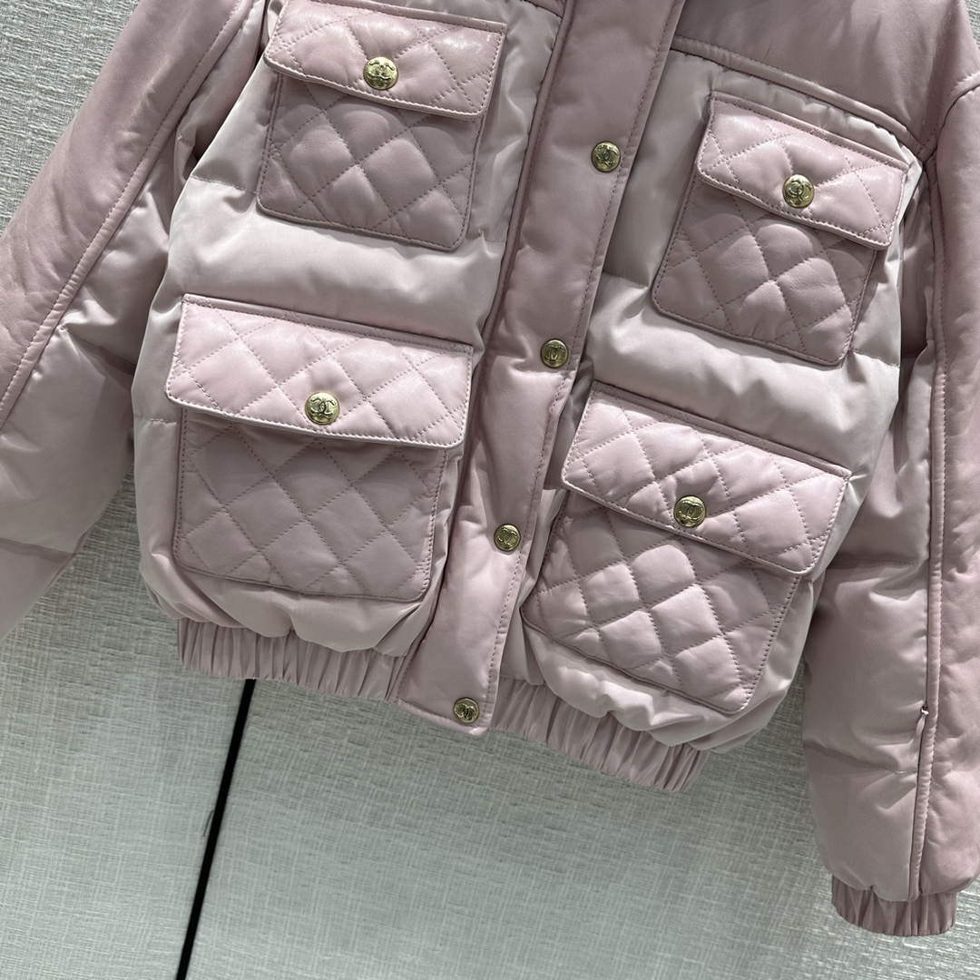 Chanel P73609 Women's Fashion Clothing Jacket C58718