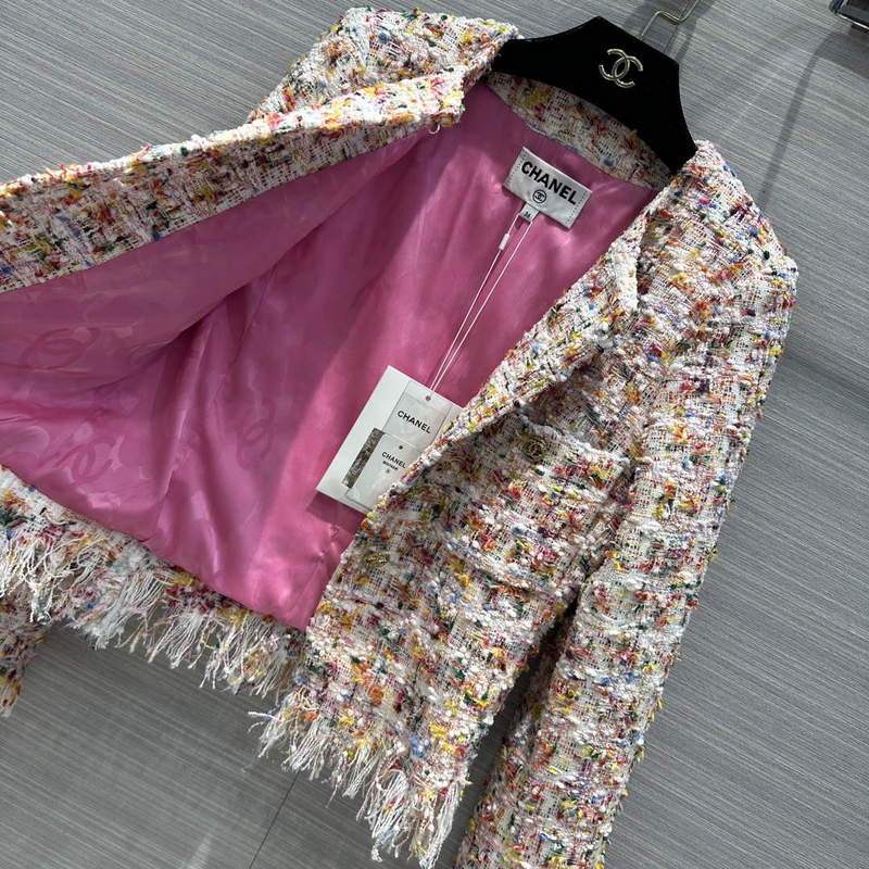 Chanel P73609 Women's Fashion Clothing Jacket C58719
