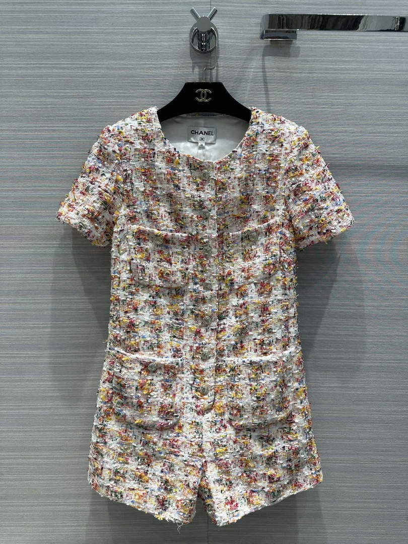 Chanel P73609 Women's Fashion Clothing Jacket C58720