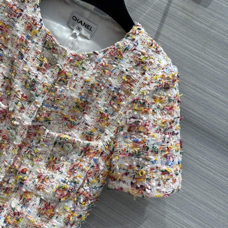 Chanel P73609 Women's Fashion Clothing Jacket C58720