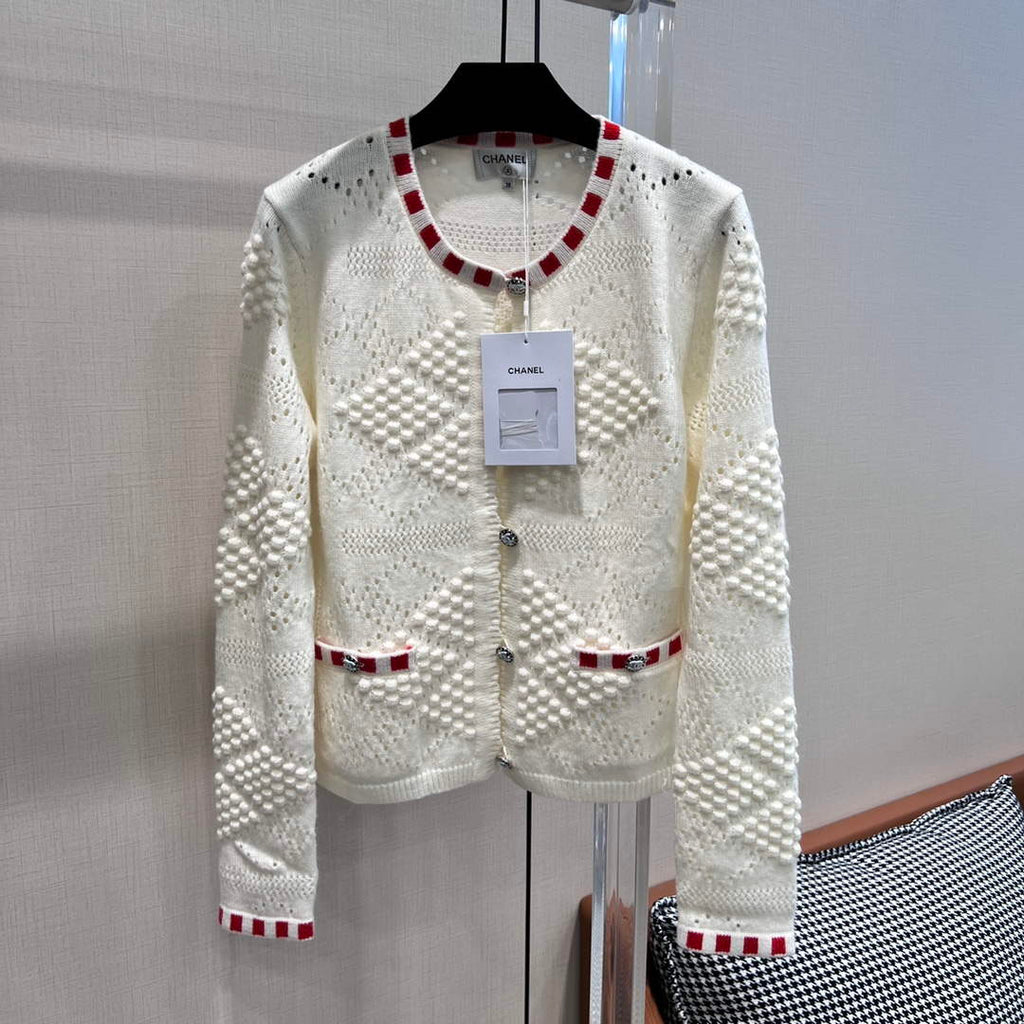 Chanel P73609 Women's Fashion Clothing Jacket C58721
