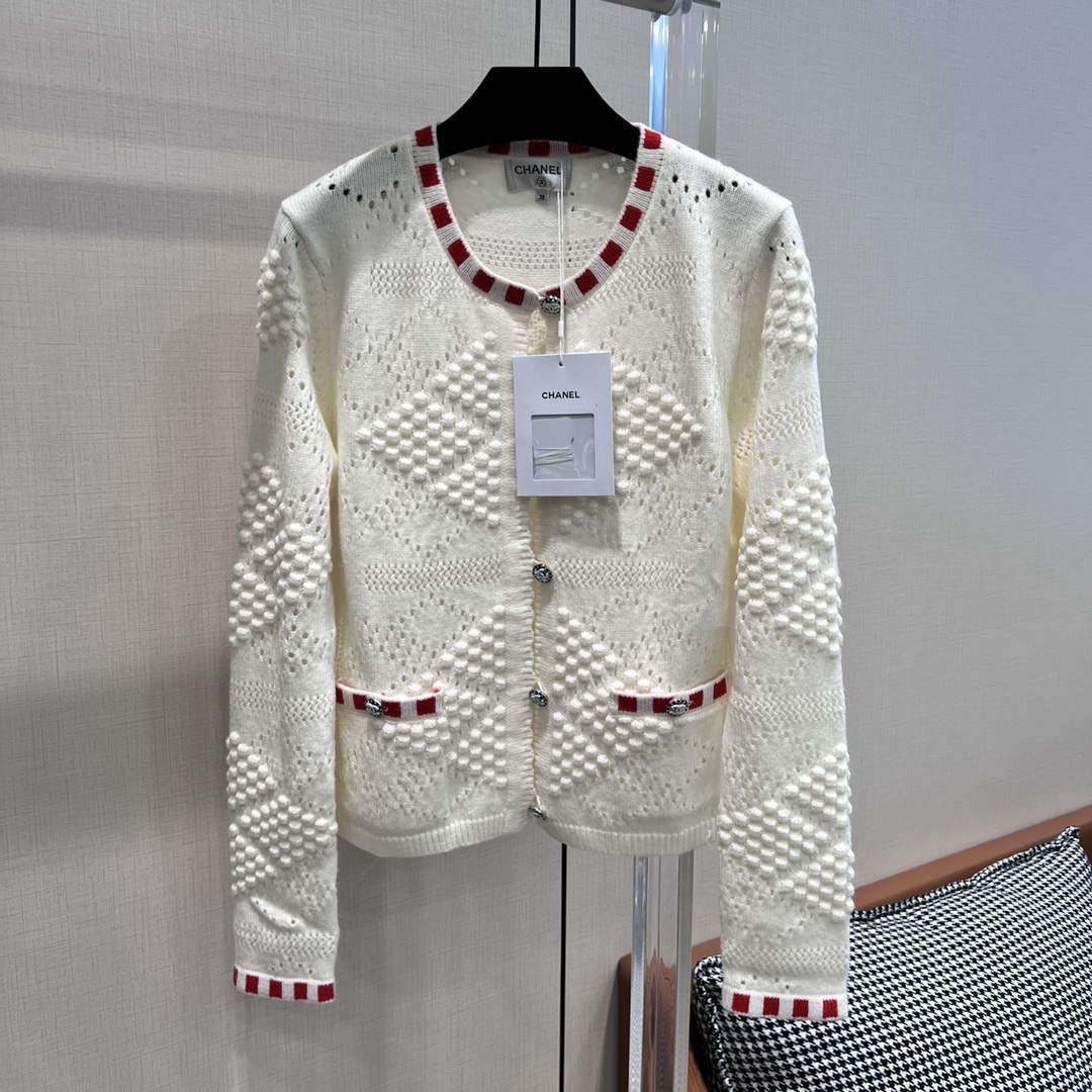 Chanel P73609 Women's Fashion Clothing Jacket C58721