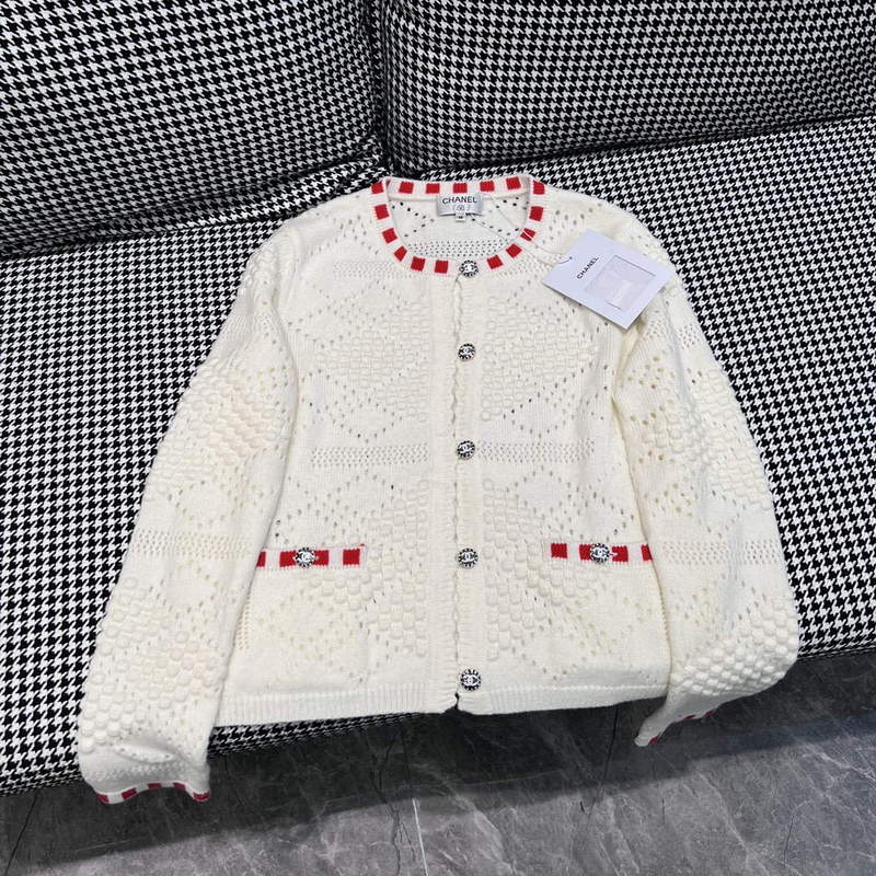 Chanel P73609 Women's Fashion Clothing Jacket C58721