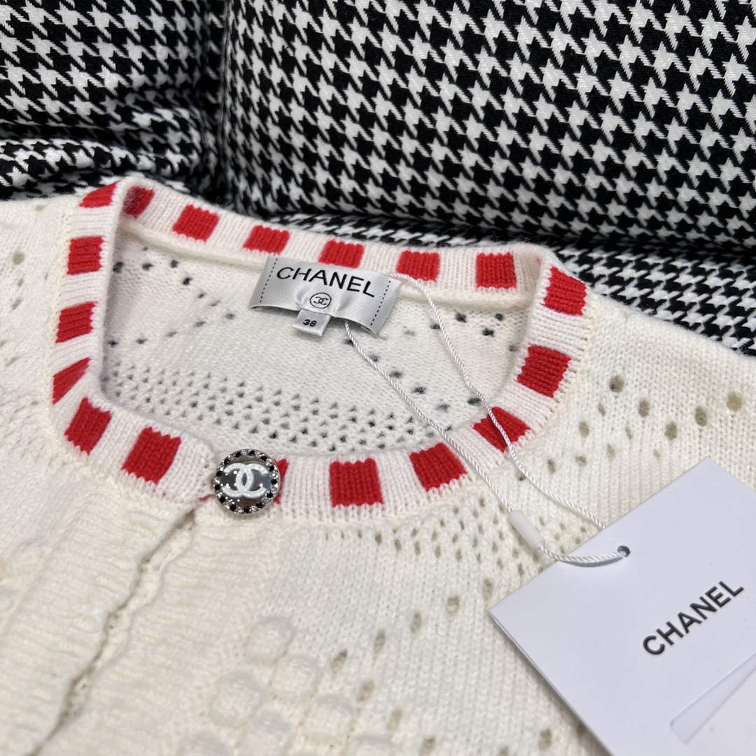 Chanel P73609 Women's Fashion Clothing Jacket C58721
