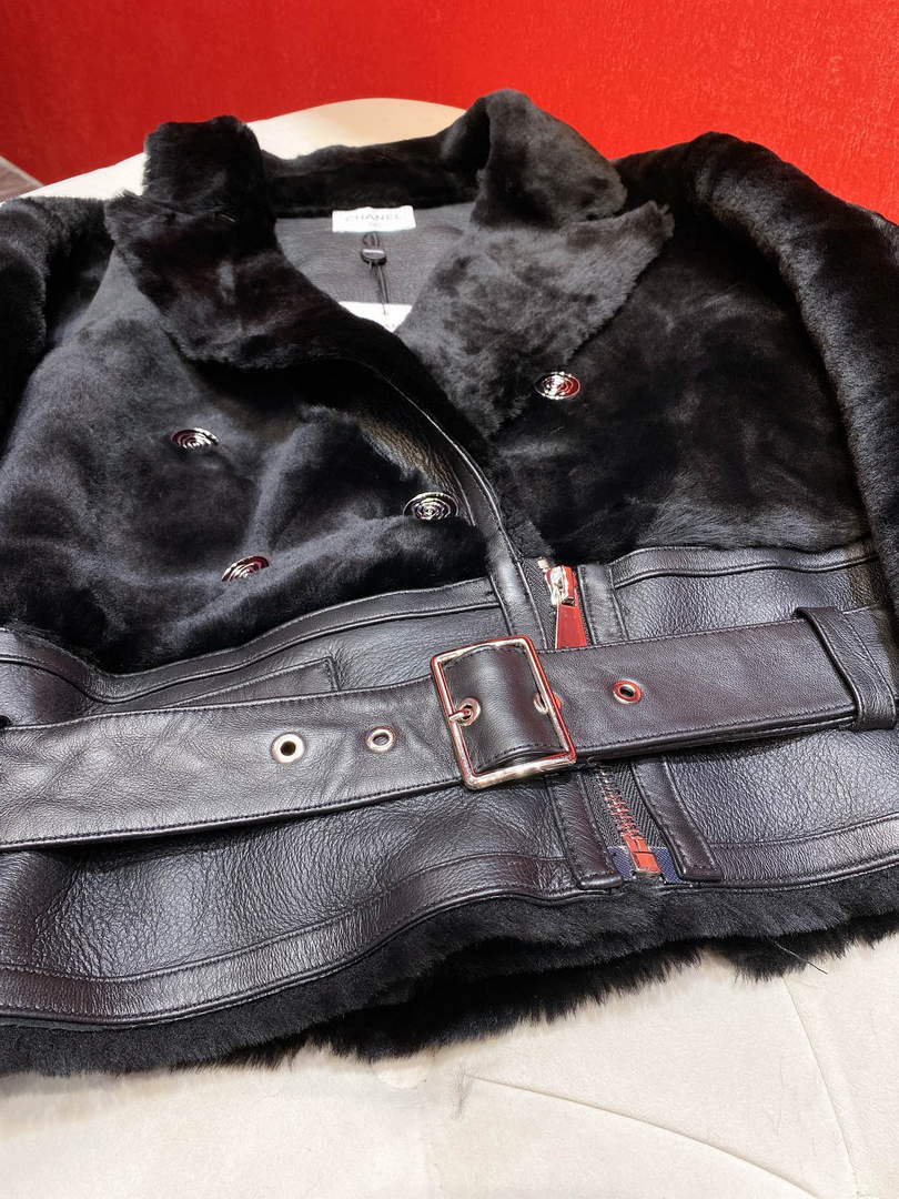 Chanel P73609 Women's Fashion Clothing Jacket C58722