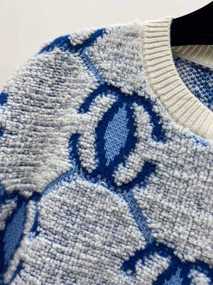 Chanel P73609 Women's Fashion Clothing Sweater C58712 - S - View 3