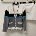 Chanel P73609 Women's Fashion Clothing Sweater C58713 - S - View 1