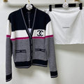 Chanel P73609 Women's Fashion Clothing Sweater C58714 - S - View 1