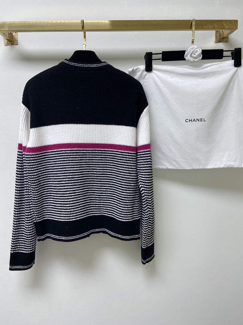 Chanel P73609 Women's Fashion Clothing Sweater C58714