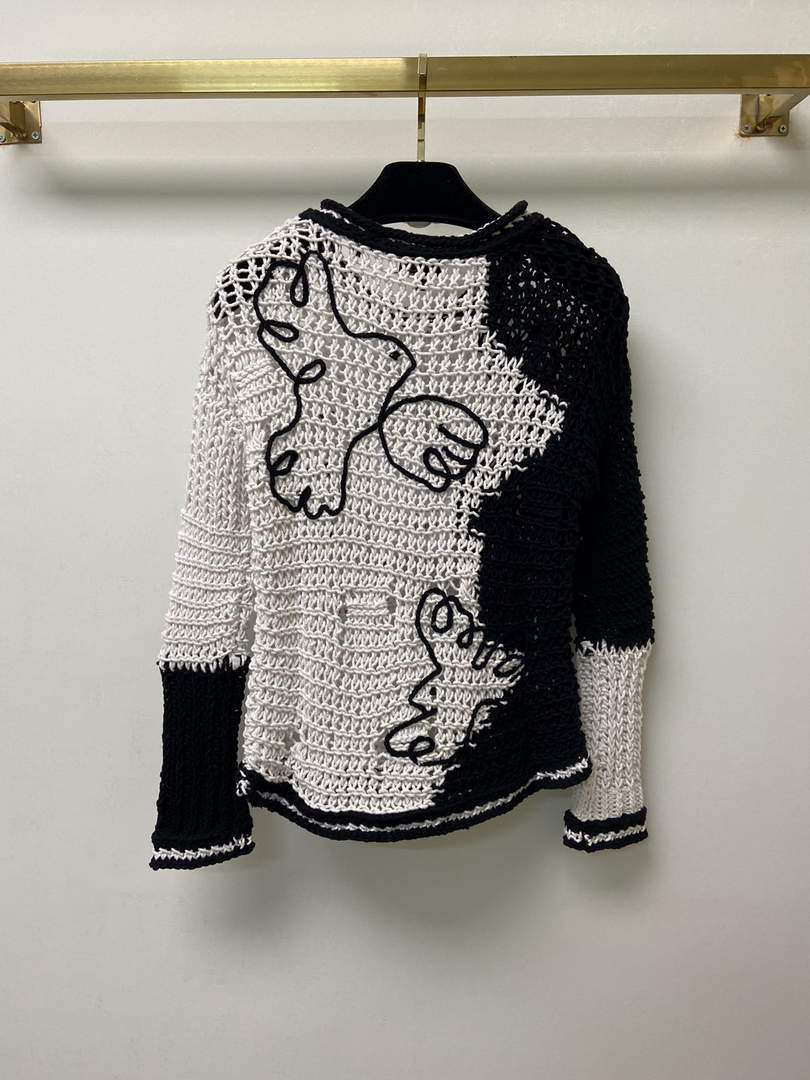 Chanel P73609 Women's Fashion Clothing Sweater C58716