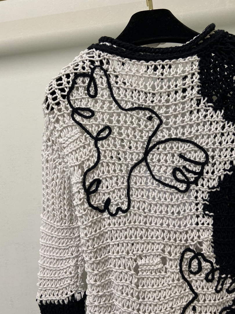 Chanel P73609 Women's Fashion Clothing Sweater C58716