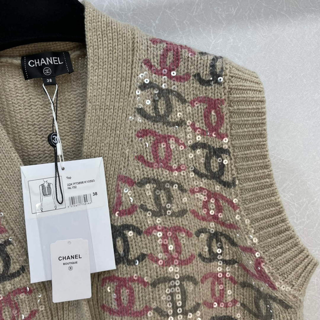 Chanel P73877 Women's Fashion Clothing Sweater C58717