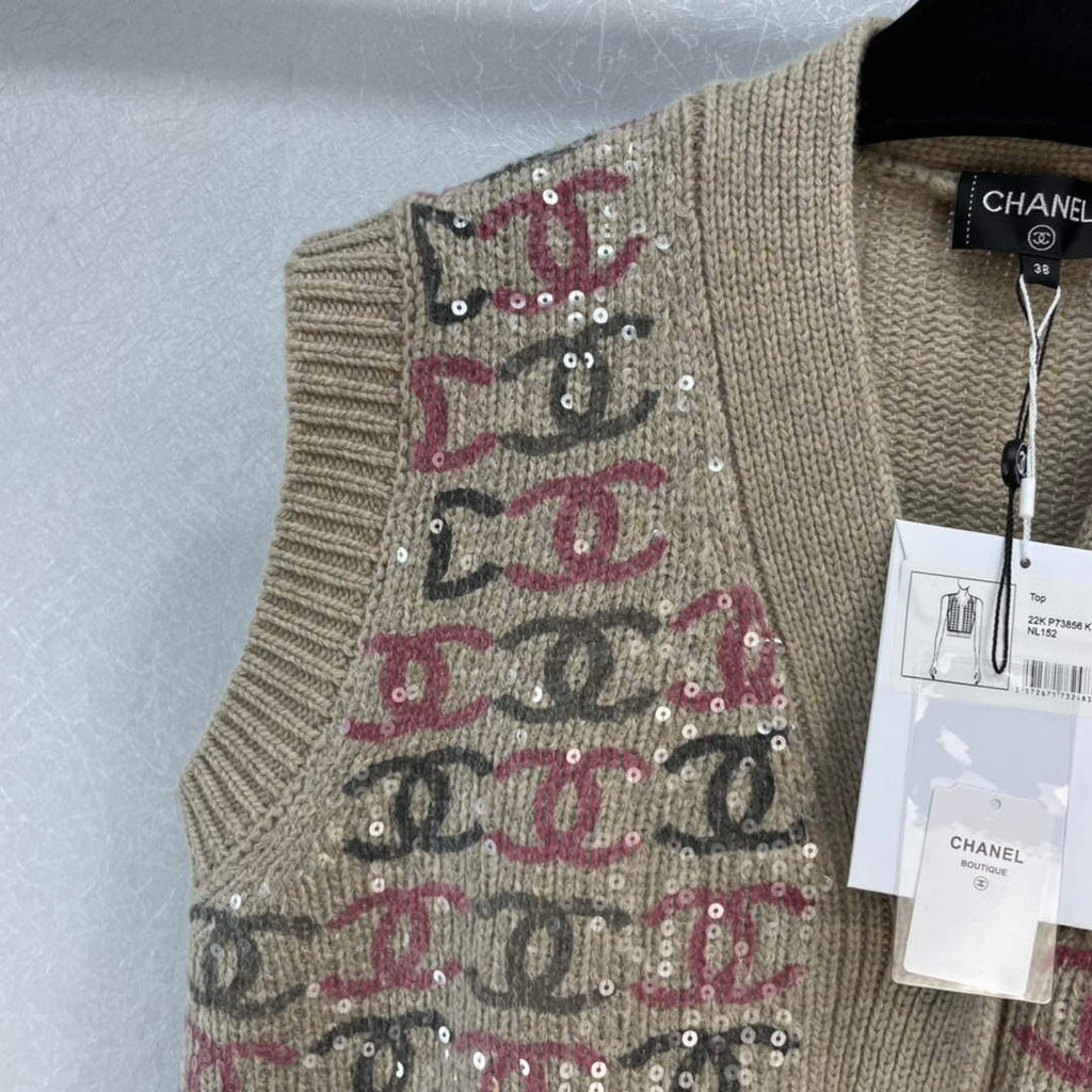 Chanel P73877 Women's Fashion Clothing Sweater C58717
