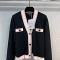 Chanel P73877 Women's Fashion Clothing Sweater C58718 - S - View 1