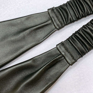 Chanel polished CC brass buckle Sheepskin elastic belt AA0937 - '--Please Select-- - View 9