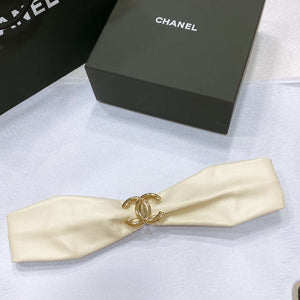 Chanel polished CC brass buckle Sheepskin elastic belt AA0938 - '--Please Select-- - View 1
