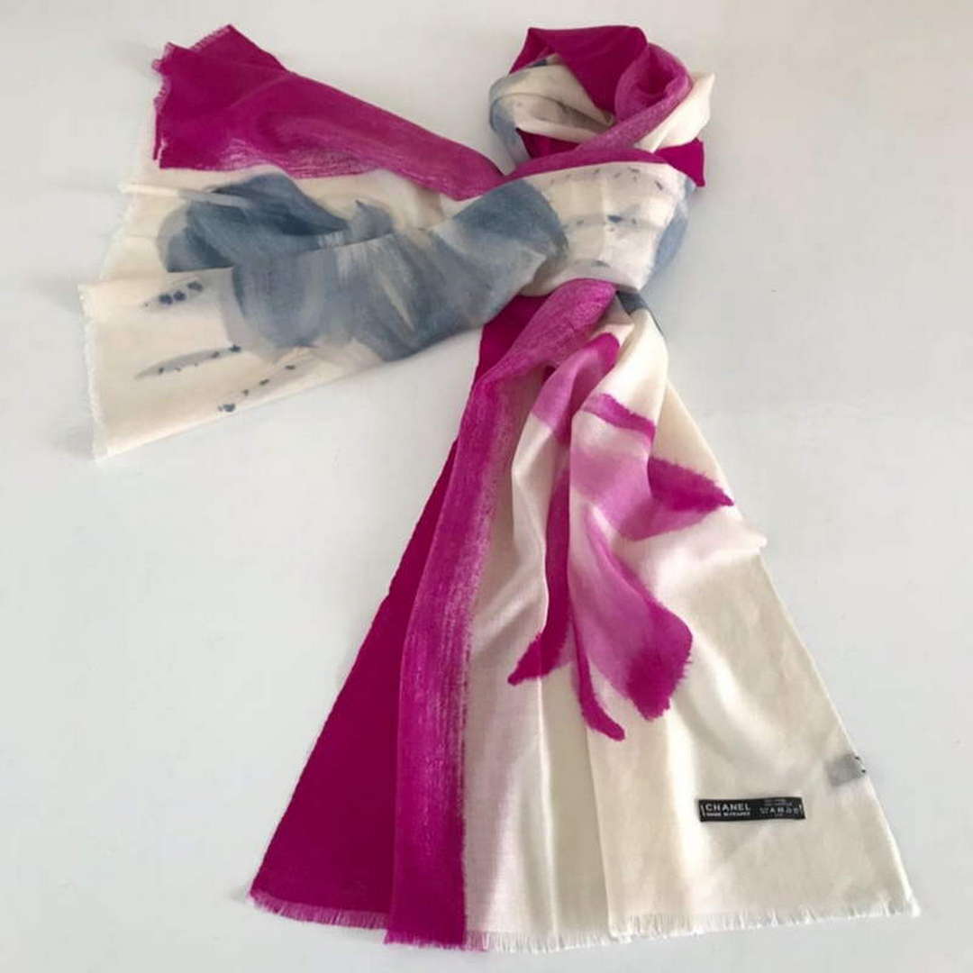 Chanel Scarves Designer Scarf CC46219 - Default Title - View 1