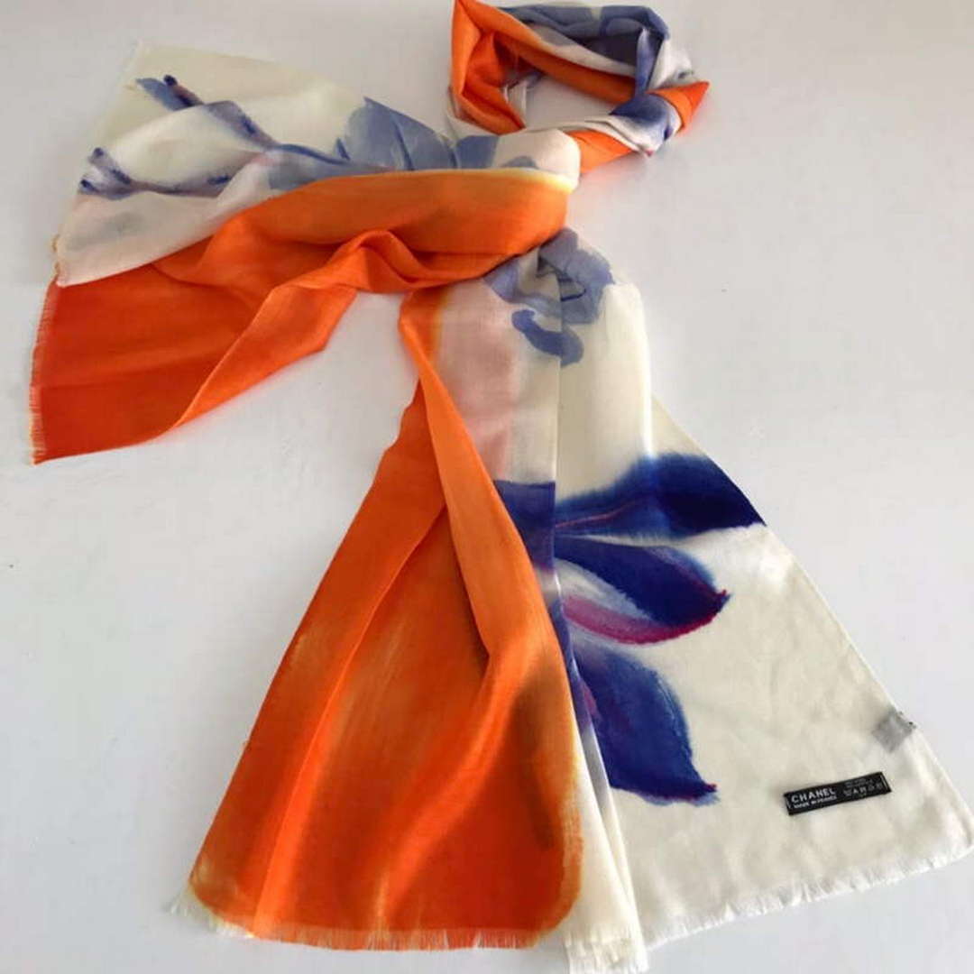 Chanel Scarves Designer Scarf CC46220 - Default Title - View 1