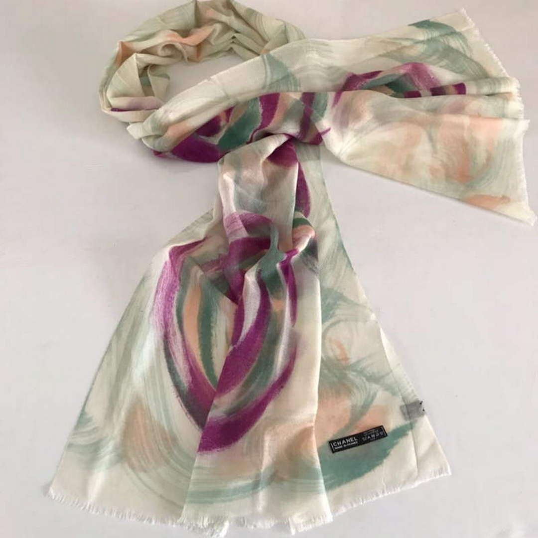 Chanel Scarves Designer Scarf CC46222 - Default Title - View 1