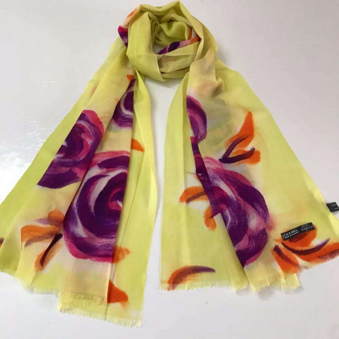 Chanel Scarves Designer Scarf CC46227 - Default Title - View 1