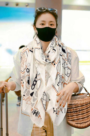 Chanel Scarves Fashion Scarf CC46229 - Default Title - View 1