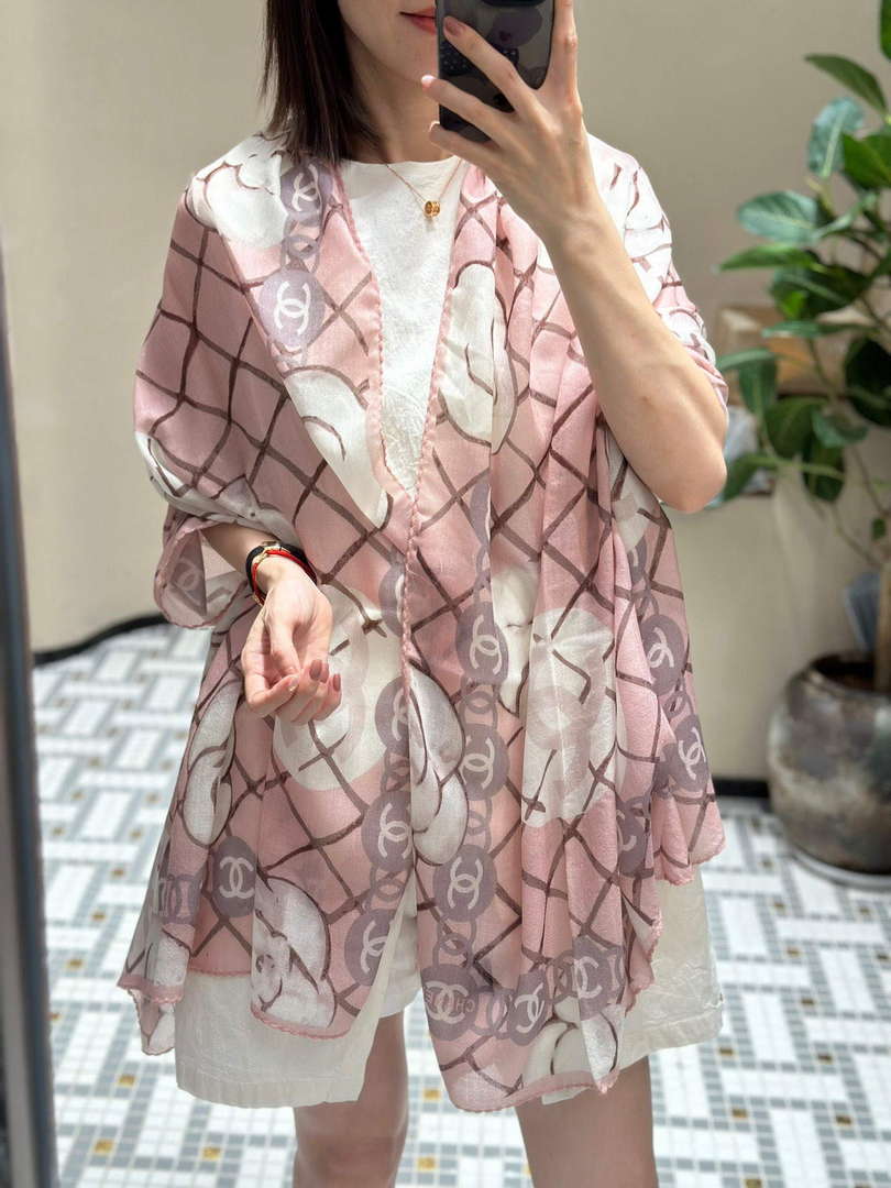 Chanel Scarves Fashion Scarf CC46234 - Default Title - View 1