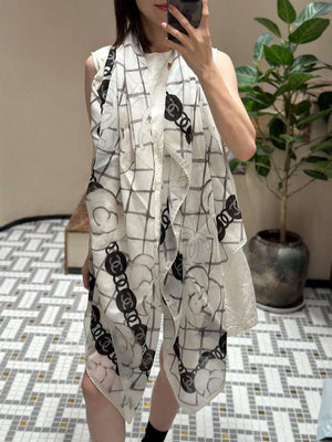 Chanel Scarves Fashion Scarf CC46236 - Default Title - View 1