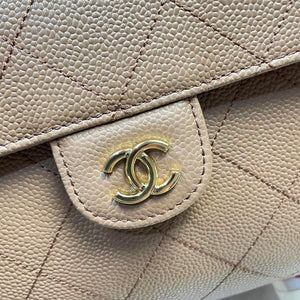 Chanel Shopping Bag Grained Calfskin & Gold-Tone Metal  AS6024 Light Brown - Default Title - View 6