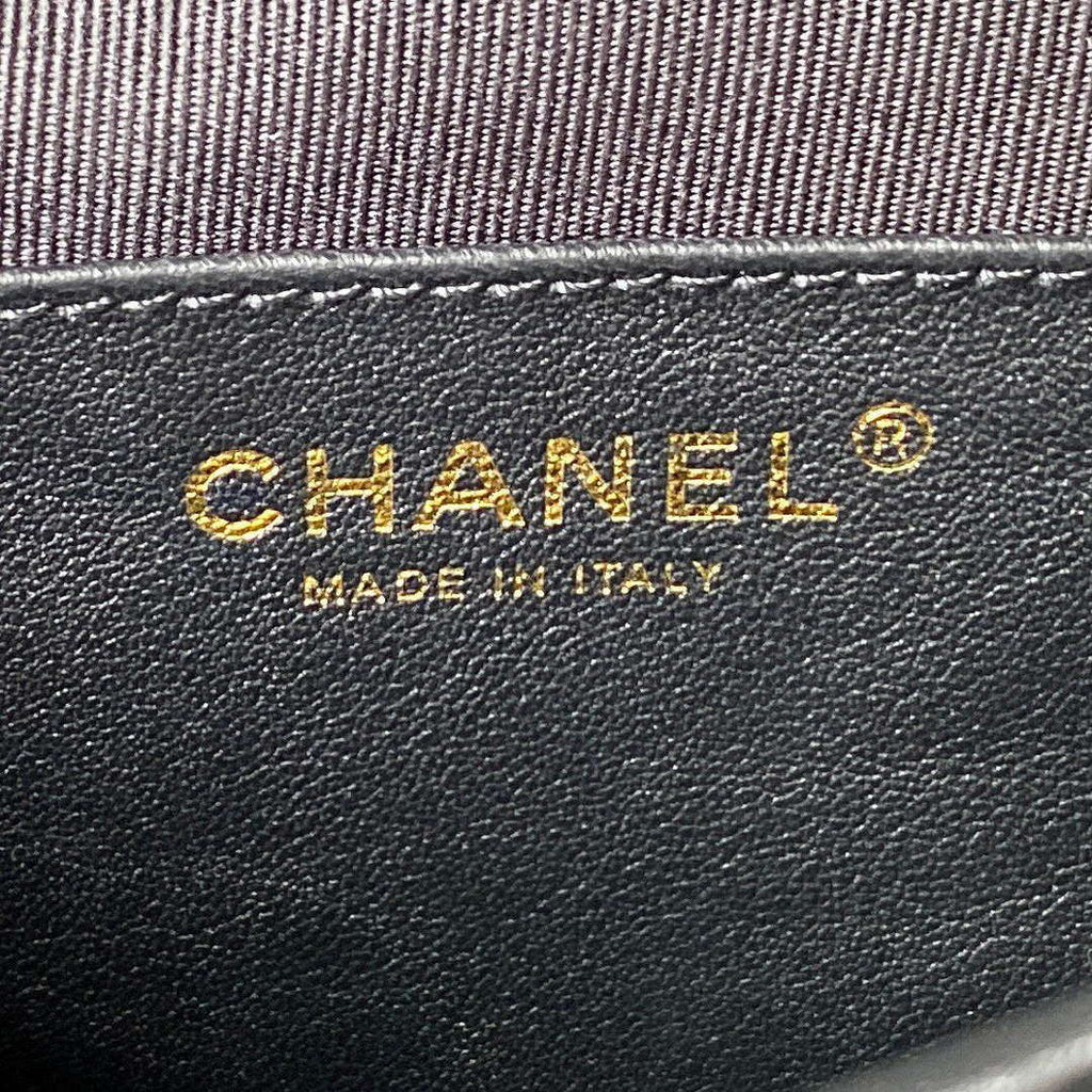 Chanel Small Backpack AS4275 Calfskin & Gold-Tone Metal Black
