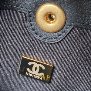 Chanel Small Backpack AS4275 Calfskin & Gold-Tone Metal Black - Default Title - View 9
