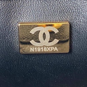 Chanel Small Hobo Bag Grained Calfskin Gold AS3223 Black - Default Title - View 9