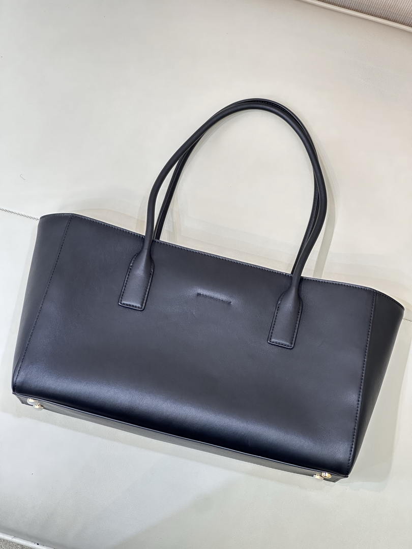 Chanel Small Shopping Bag Calfskin & Gold-Tone Metal AS6243 Black - Default Title - View 14