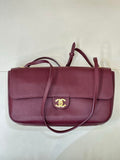 Chanel Maxi Flapbag Grained calfskin & gold-tone metal AS6231 Wine Red